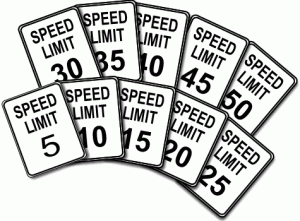 Speed Limit Signs (24 x 30)